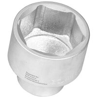 BGS Steckschlüssel-Einsatz Sechskant | Antrieb Innenvierkant 25 mm (1") | SW 80 mm