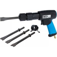 BGS Druckluft-Meißelhammer-Satz | mit Schnelllösefutter | 10 mm