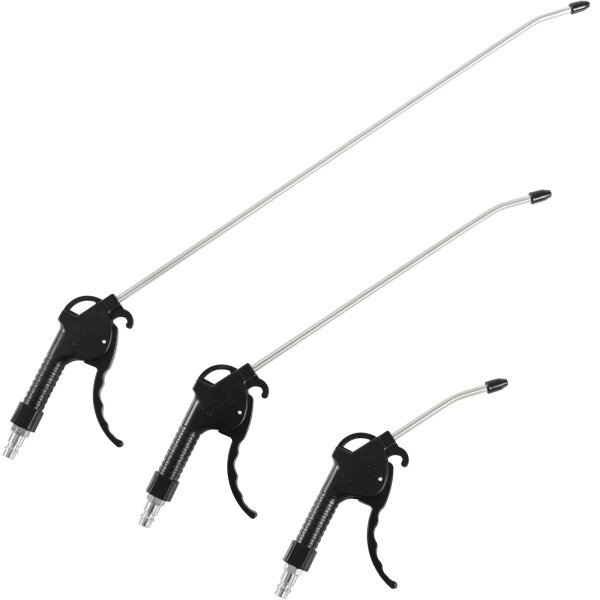 TECPO Druckluft-Ausblaspistolen-Satz, 3-teilig