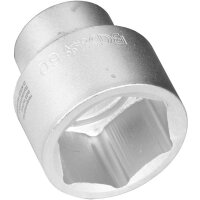 BGS Steckschlüssel-Einsatz Sechskant | Antrieb Innenvierkant 25 mm (1") | SW 60 mm