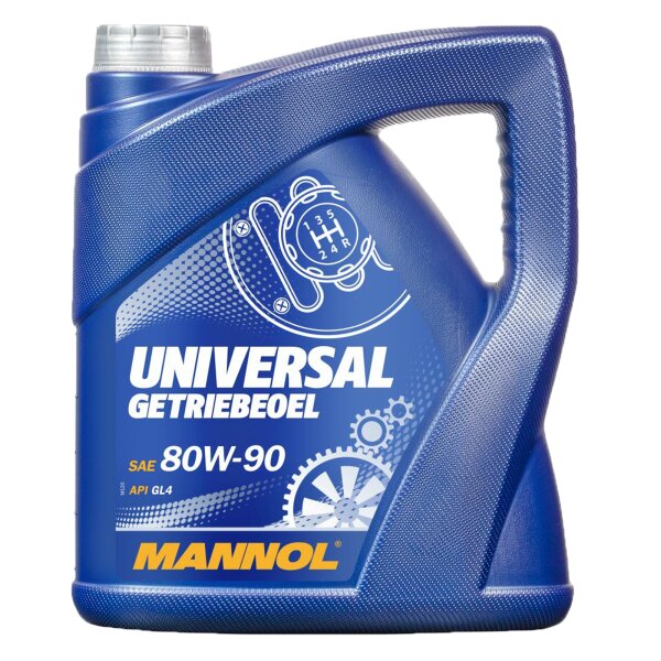 MANNOL Universal Getriebeoel 80W-90 API GL 4, 4 Liter