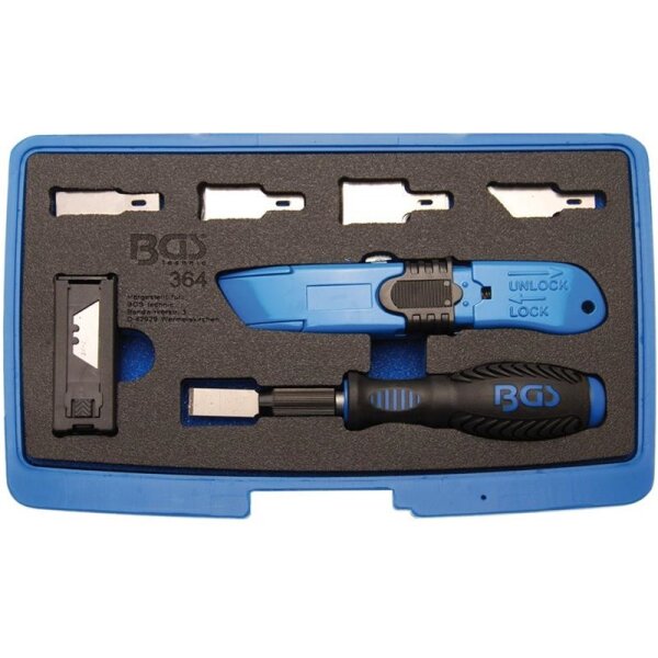 BGS Schaber- und Messersatz, 27-tlg.