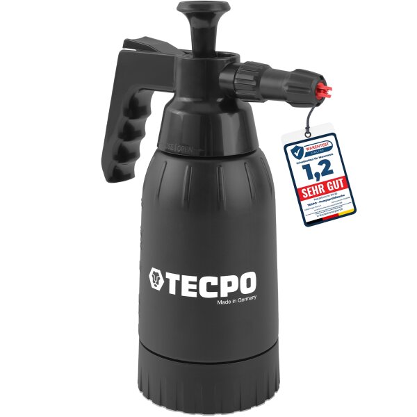 TECPO Druckpumpzerstäuber Schaumsprüher Foamya 1.0L für Ethanol Isopropanol