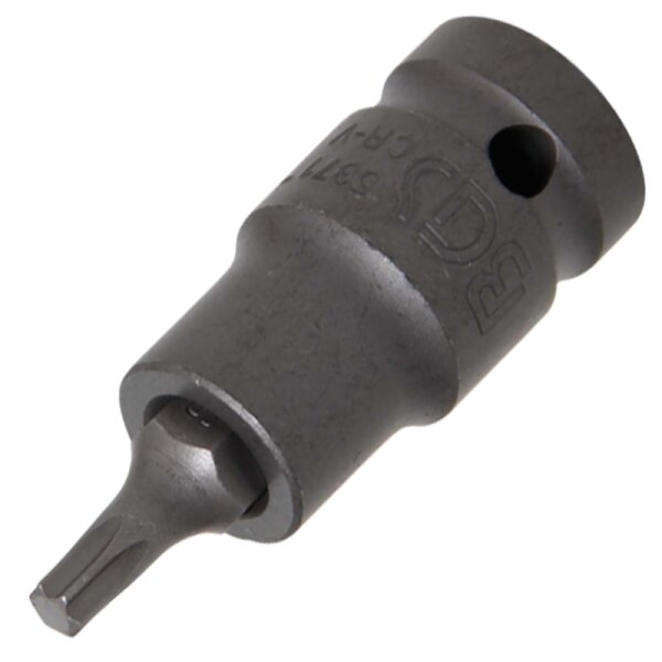 BGS Kraft-Bit-Einsatz | Antrieb Innenvierkant 12,5mm (1/2") | T-Profil (für Torx) T30