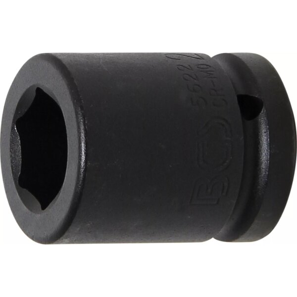 BGS Kraft-Steckschlüssel-Einsatz Sechskant | Antrieb Innenvierkant 20 mm (3/4") | SW 22 mm