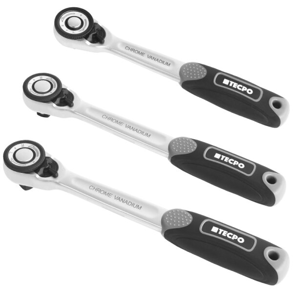 Umschaltknarre Feinverzahnt 1/4 3/8 1/2 Variant