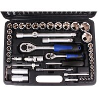 BGS DIY Steckschlüsselsatz 6,3 (1/4) + 12,5 (1/2),...