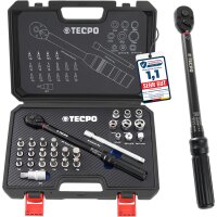 TECPO Motorrad Drehmomentschlüssel Set 3/8, 5-60 Nm
