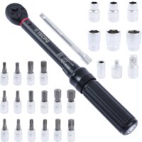 TECPO Motorrad Drehmomentschlüssel Set 3/8, 5-60 Nm