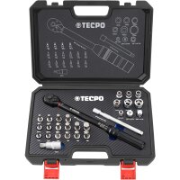 TECPO Motorrad Drehmomentschlüssel Set 3/8, 5-60 Nm