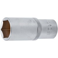 BGS Steckschlüssel-Einsatz Sechskant, tief | 12,5 mm...