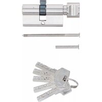 BGS DIY Sicherheits-Türzylinder | mit Drehknauf | 60 mm