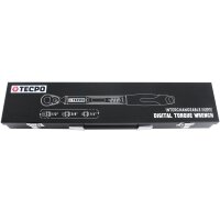 TECPO Digitaler Drehmomentschlüssel mit Winkel Funktion 3in1, 1/4" – 3/8" – 1/2", 2-200 Nm