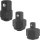 TECPO Digitaler Drehmomentschlüssel mit Winkel Funktion 3in1, 1/4" – 3/8" – 1/2", 2-200 Nm