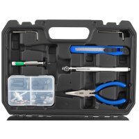 TECPO Reifenreparatur Set 100-teilig Reifen Flickzeug Pannenset
