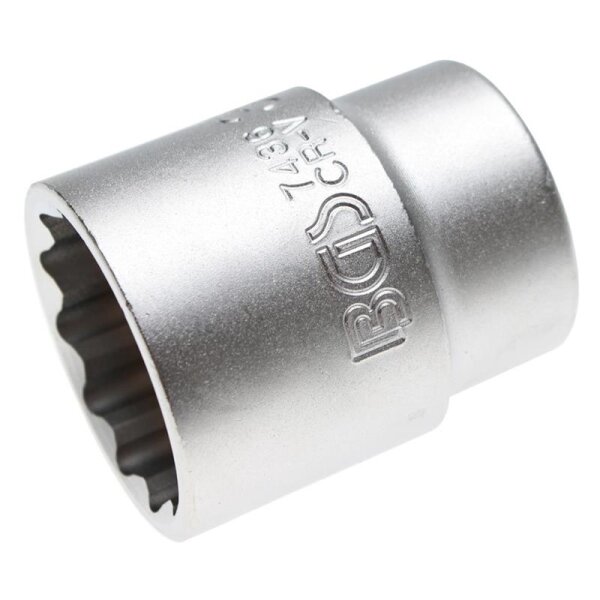 BGS Steckschlüssel-Einsatz Zwölfkant | Antrieb Innenvierkant 20mm (3/4") | SW 36mm