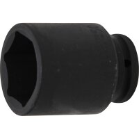 BGS Kraft-Steckschlüssel-Einsatz Sechskant, tief | Antrieb Innenvierkant 20 mm (3/4") | SW 50 mm