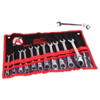 BGS DIY Ratschenring Maulschlüsselsatz, 12 Teilig