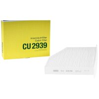 MANN-FILTER  CU2939 Innenraumfilter für Audi, Seat, Skoda und VW
