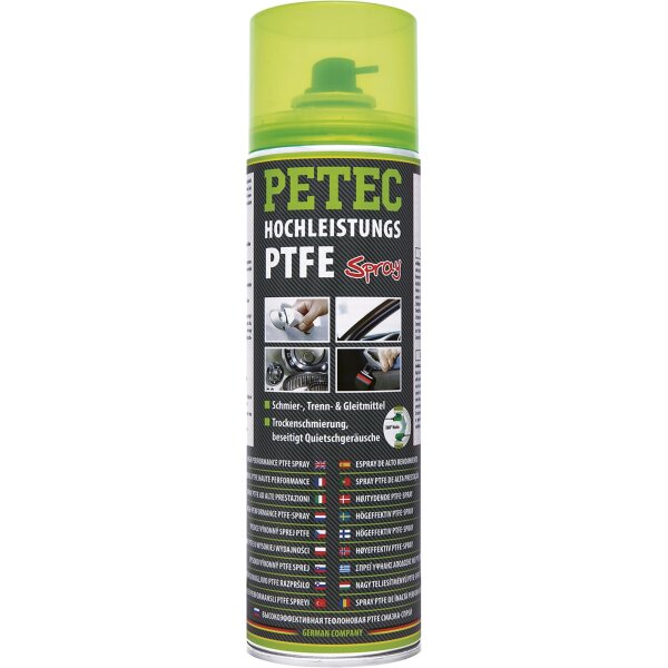 PETEC Hochleistungs- PTFE- Spray 500 ml