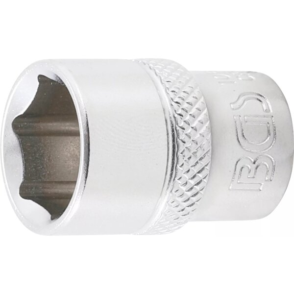 BGS Steckschlüssel-Einsatz Sechskant | Antrieb Innenvierkant 10 mm (3/8") | SW 14 mm