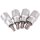 BGS Bit-Einsatz-Satz | Antrieb Innenvierkant 12,5 mm (1/2") | T-Profil (für Torx) T40 - T55 | 4-tlg.