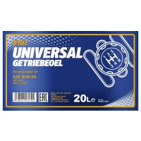 MANNOL Universal Getriebeoel 80W-90 API GL 4, 20 L