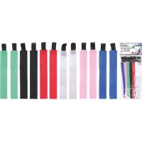 BGS DIY Klettband-Sortiment | 20 x 190 mm | 12-tlg.
