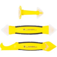 BGS DIY Silikon-Fugenentferner und Spachtel-Satz | 3-tlg.