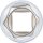 BGS Steckschlüssel-Einsatz Sechskant | Antrieb Innenvierkant 12,5 mm (1/2") | SW 20 mm