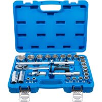 BGS Steckschlüssel-Satz | Antrieb 12,5mm (1/2") | SW 8 - 32mm | 27-tlg.