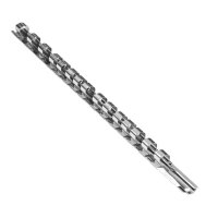 BGS Aufsteckschiene mit 15 Clips | 12,5 mm (1/2")