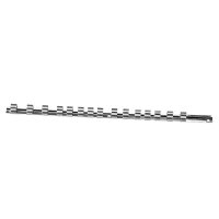BGS Aufsteckschiene mit 15 Clips | 12,5 mm (1/2")
