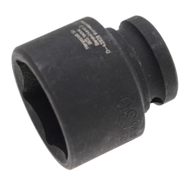BGS Kraft-Steckschlüssel-Einsatz Sechskant | Antrieb Innenvierkant 12,5 mm (1/2") | SW 30 mm