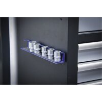 BGS Halteschiene für Steckschlüssel-Einsätze | magnetisch | für Antrieb 12,5 mm (1/2")