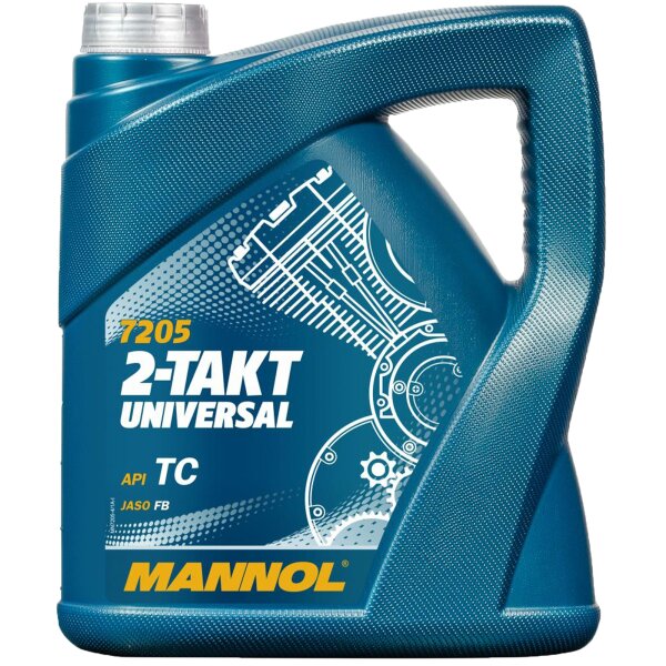 MANNOL 2-Takt Universal Motorradöl API TC 4 Liter