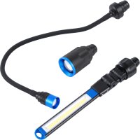 TECPO LED Arbeitslampe 3-in-1 Handlampe 350 Lumen Arbeitsleuchte magnetisch