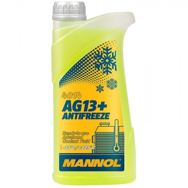 MANNOL Advanced Kühlerfrostschutz AG13+ -40°C, 1L