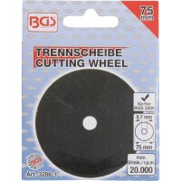 BGS Trennscheibe, 75 mm