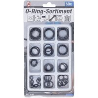 BGS DIY O-Ring-Sortiment | Ø 5 - 20 mm | 50-tlg.