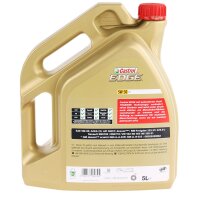 CASTROL Motoröl EDGE 5W-30 ACEA C3 API SN/CF, 5 Liter