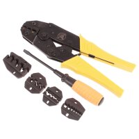 BGS DIY Crimpzangensatz mit 5 Paar Backen