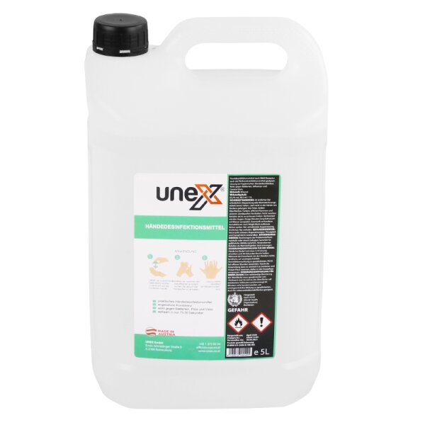 UNEX Händedesinfektionsmittel 5 Liter