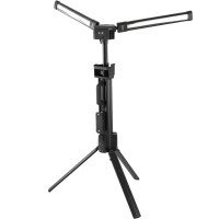 TECPO Kabelloser Duo-SMD-LED Arbeitsstrahler mit Stativ...