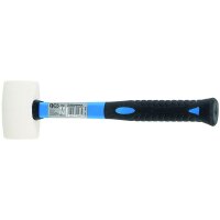 BGS Gummihammer | Fiberglasstiel | weißer Kopf |...