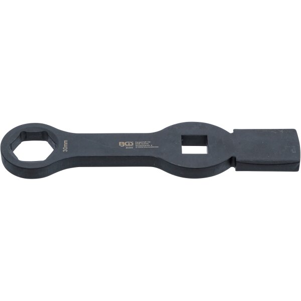 Schlag-Ringschlüssel Sechskant mit 2 Schlagflächen SW 30 mm