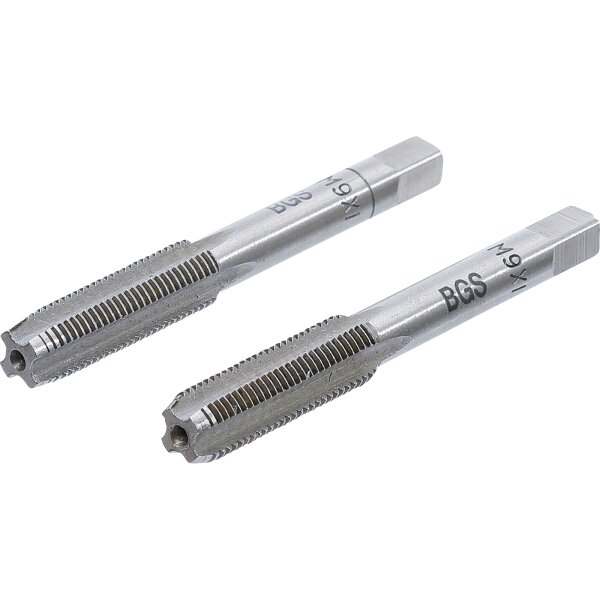 BGS Gewindebohrer | Vor- und Fertigschneider | M9 x 1,0 | 2-tlg.