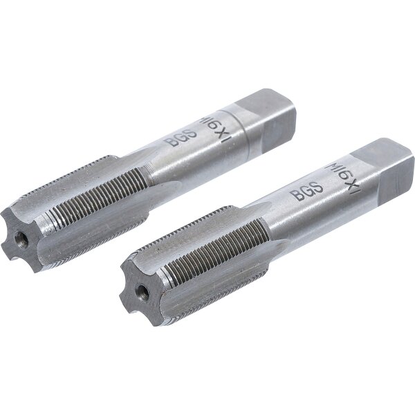 BGS Gewindebohrer | Vor- und Fertigschneider | M16 x 1,0 | 2-tlg.