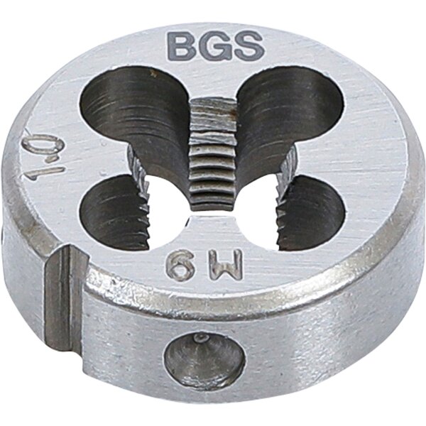 BGS Gewindeschneideisen | M9 x 1,0 x 25 mm