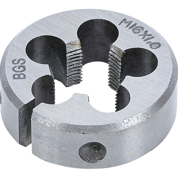 BGS Gewindeschneideisen | M16 x 1,0 x 25 mm
